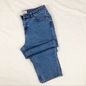 Vintage High Waisted Route 66 Relaxed Fit Jeans